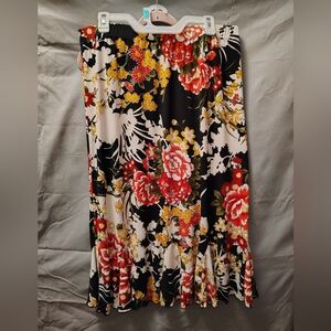 SJS Floral Maxi Skirt